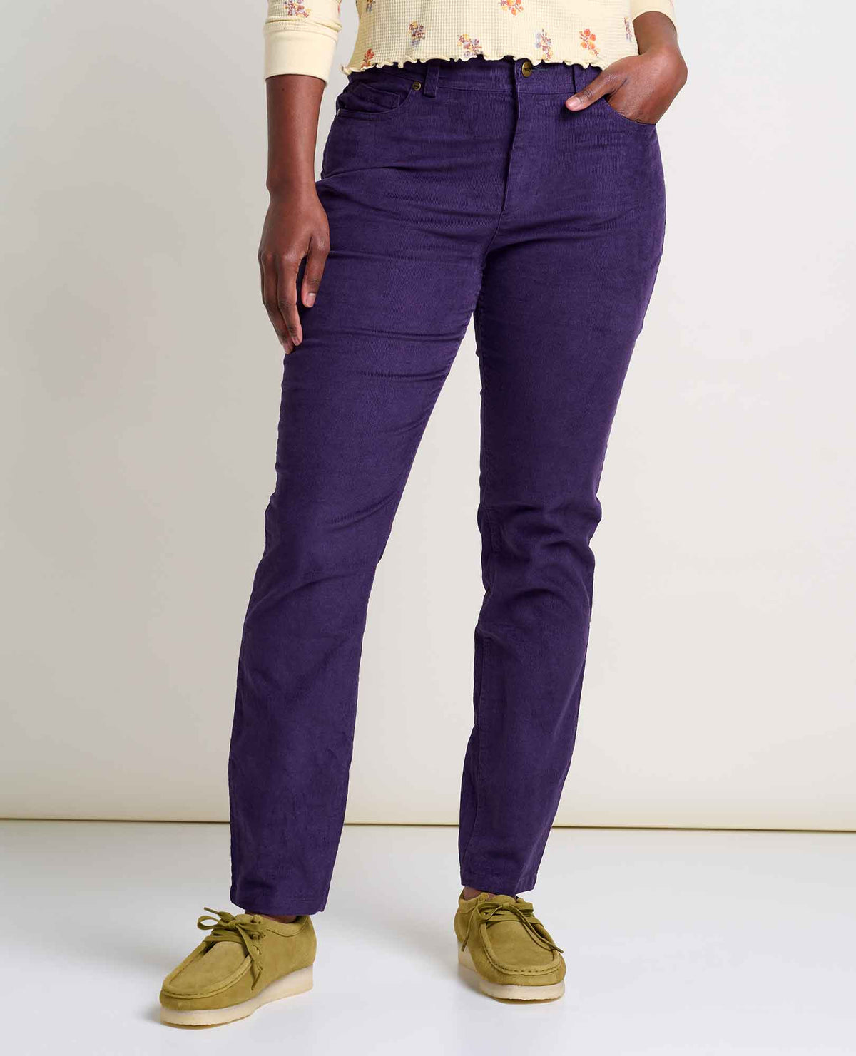 Karuna Corduroy 5 Pocket Skinny Pant - by Toad&Co  | Toad&Co Women