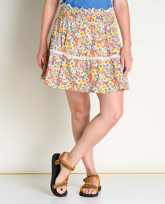 Marigold Organic Cotton Ruffle Skirt - by Toad&Co  | Toad&Co Women