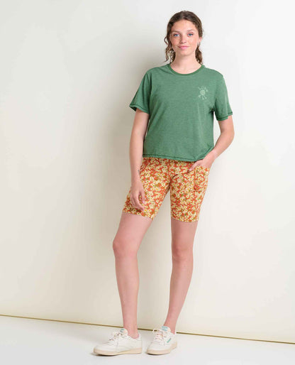 Women's Boundless Organic Cotton & Recycled Poly Blend Tee Pasture Love All | Toad&Co Women