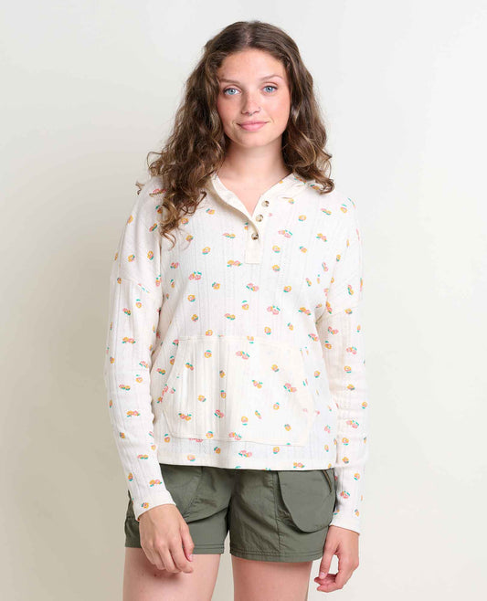 Foothill Pointelle Hoodie - Eco-Friendly & Comfy  | Toad&Co Women