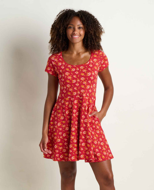 Abele Dress - Fit & Flare Organic Cotton & TENCEL™ Dress  | Toad&Co Women