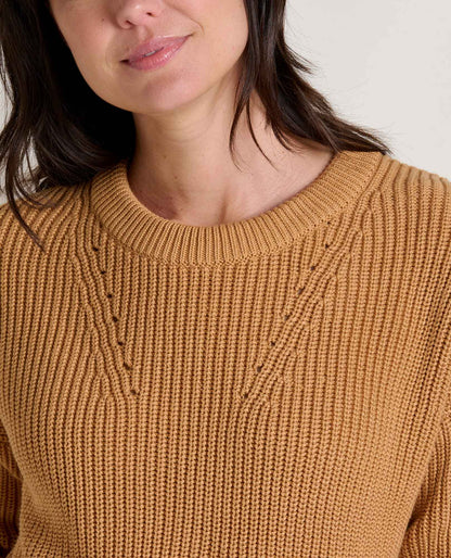 Bianca Organic Cotton Crewneck Sweater - Everyday Comfort  | Toad&Co Women
