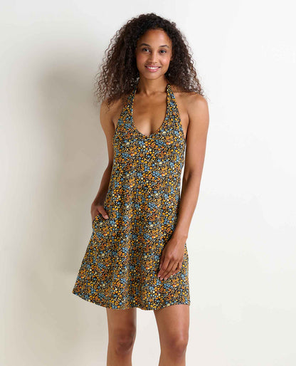 Plumeria Women's Halter Top Dress - by Toad&Co  | Toad&Co Women