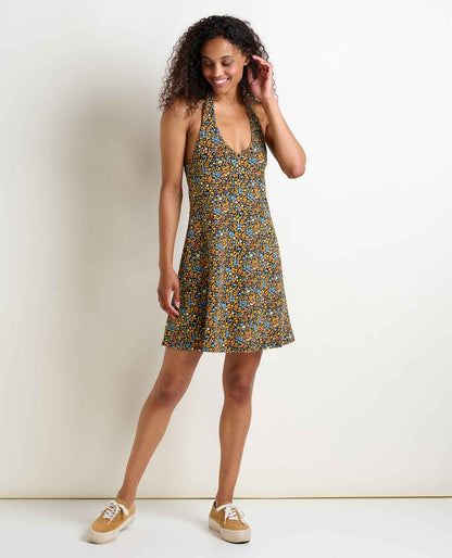 Plumeria Women's Halter Top Dress - by Toad&Co  | Toad&Co Women