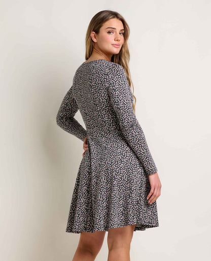Freesia Long Sleeve Wrap Dress - Soft, Stretchy & Eco-Friendly  | Toad&Co Women