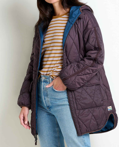 Roame Reversible Women's Quilted Parka  | Toad&Co Women