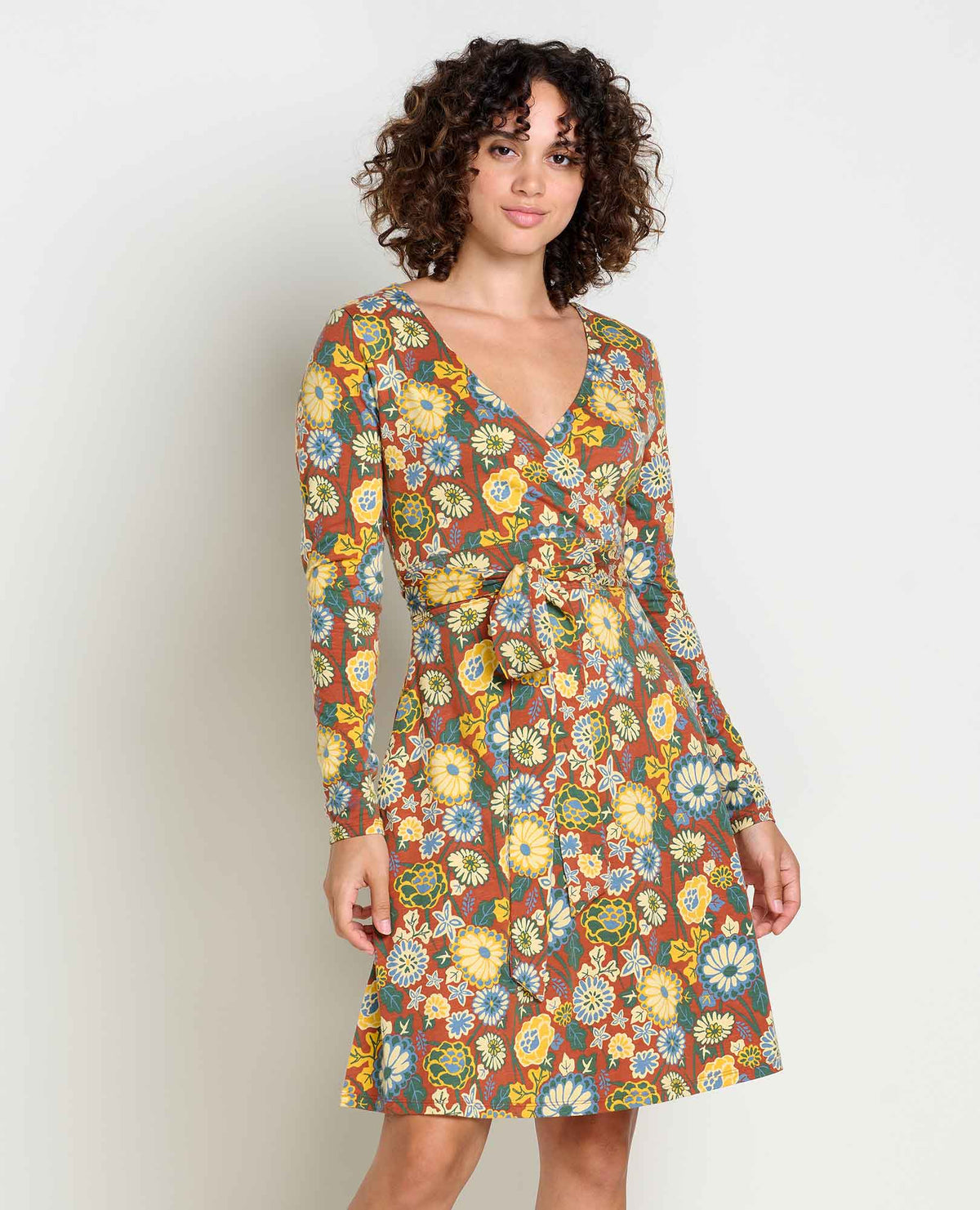 Women's Cue Wrap Dress - Organic Cotton and Tencel Dress by Toad&Co  | Toad&Co Women