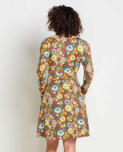 Women's Cue Wrap Dress - Organic Cotton and Tencel Dress by Toad&Co  | Toad&Co Women