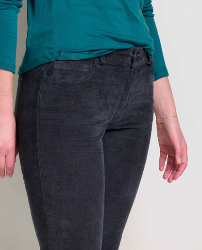 Karuna Corduroy 5 Pocket Skinny Pant - by Toad&Co  | Toad&Co Women