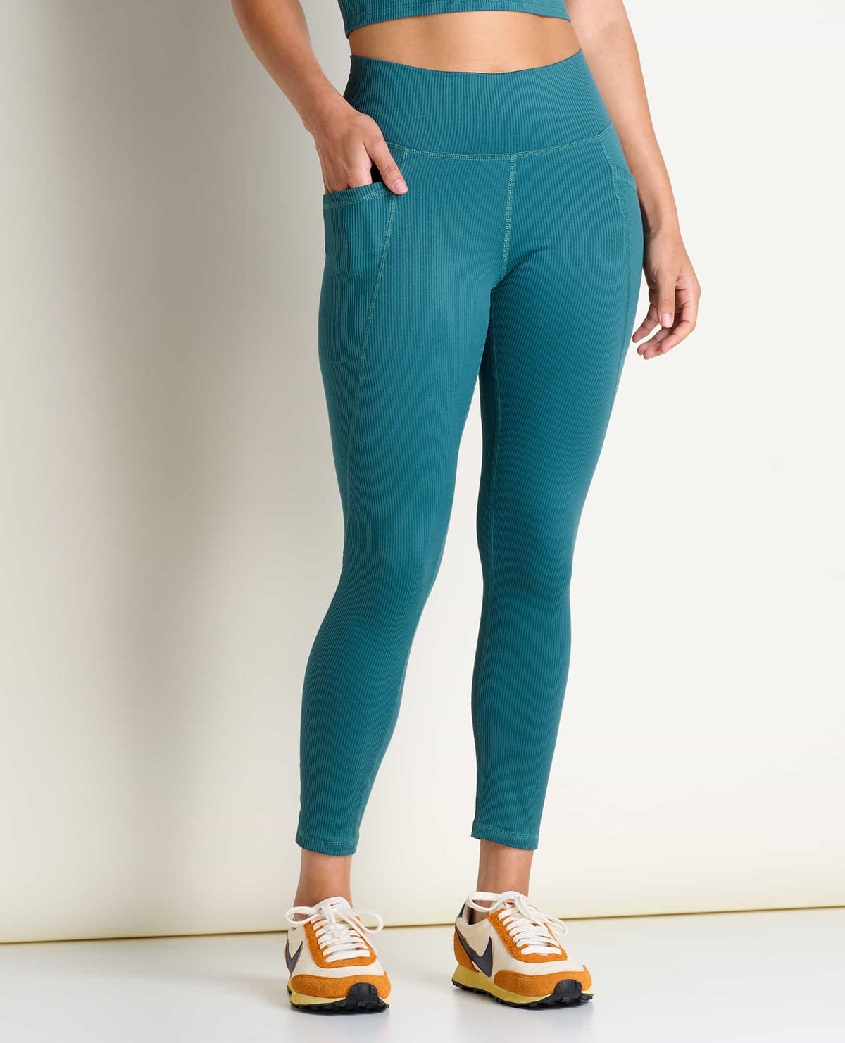 Suntrail 7/8 Ribbed Leggings - by Toad&Co  | Toad&Co Women