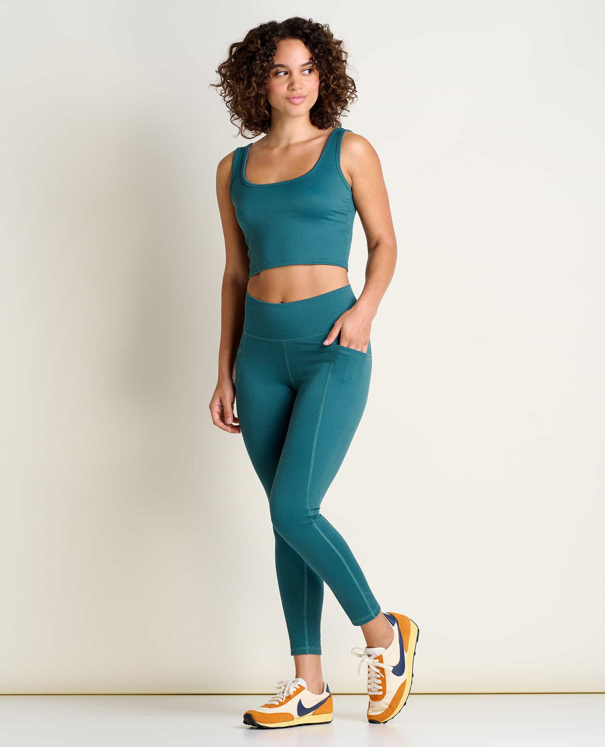 Suntrail 7/8 Ribbed Leggings - by Toad&Co  | Toad&Co Women