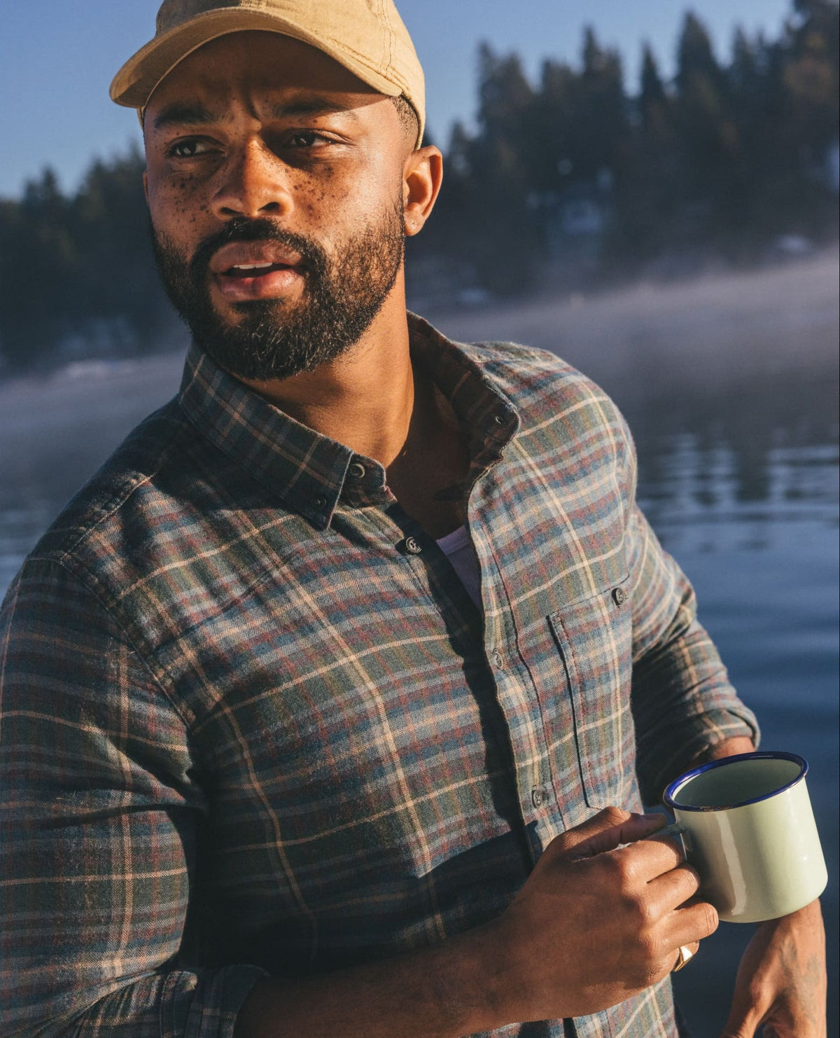 Airsmyth Men's Flannel Shirt - 100% Recycled by Toad&Co Beetle Pattern | Toad&Co Men