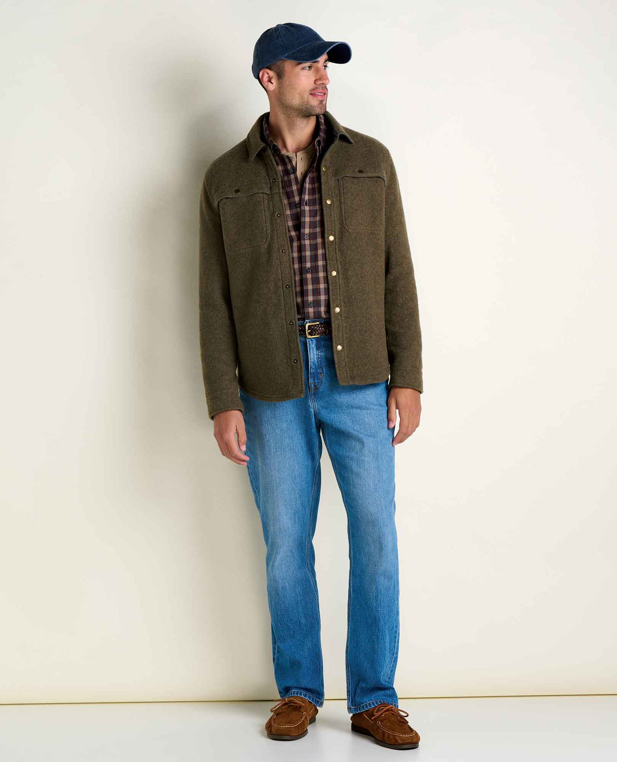 Men's Kennicott Shirt Jacket - Recycled Wool Blend by Toad&Co  | Toad&Co Men