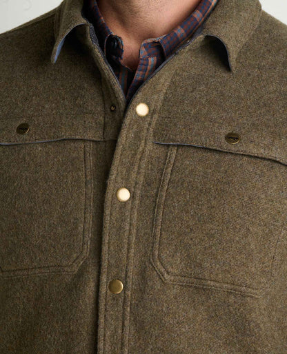 Men's Kennicott Shirt Jacket - Recycled Wool Blend by Toad&Co  | Toad&Co Men