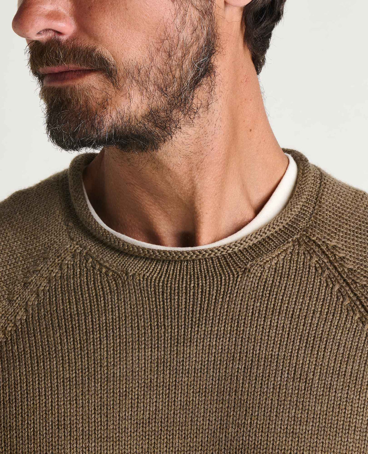 Men's Alpineglo Roll Neck Sweater - Organic Cotton & Wool  | Toad&Co Men
