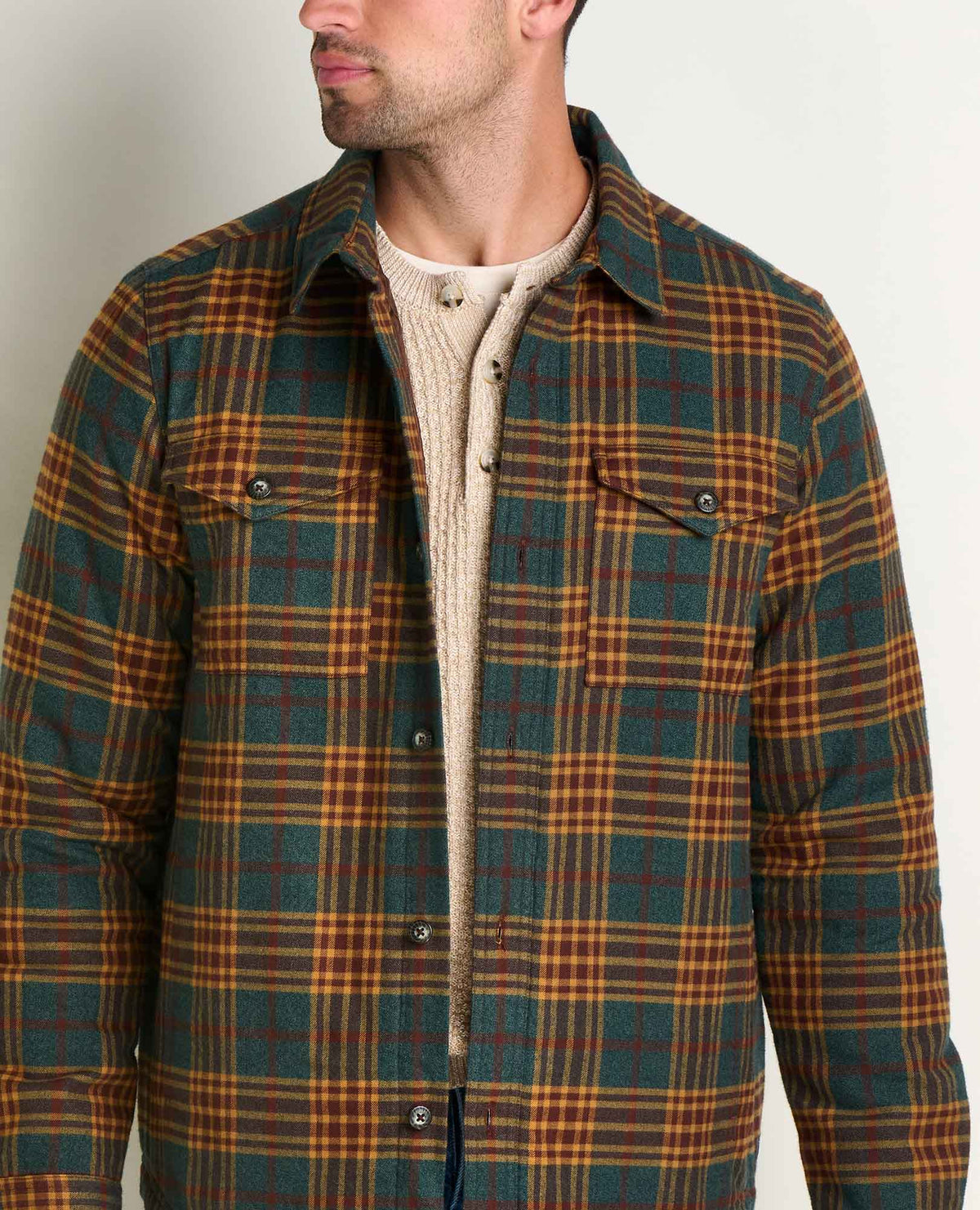 Men's Pinevale Quilted Shirt Jacket  | Toad&Co Men