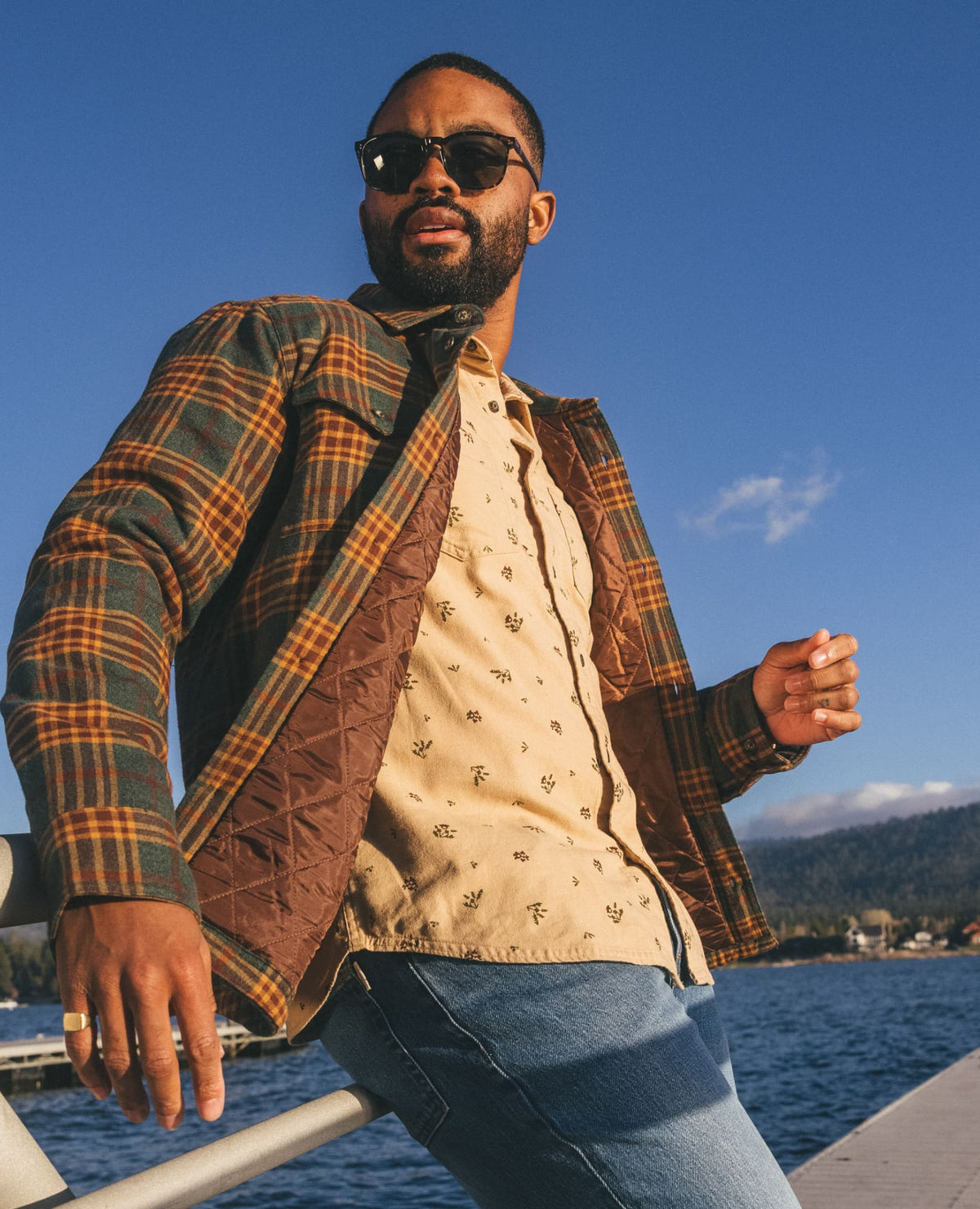 Men's Pinevale Quilted Shirt Jacket  | Toad&Co Men