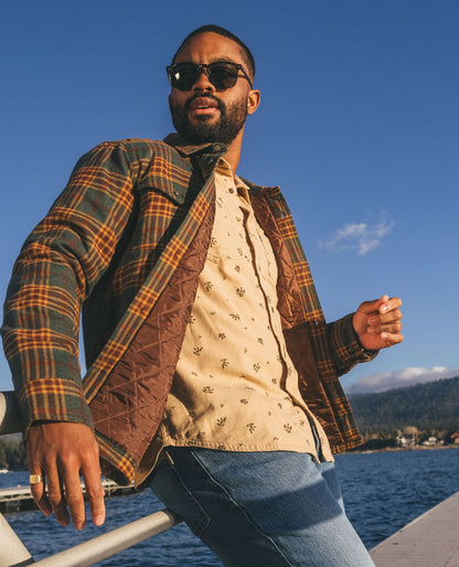 Men's Pinevale Quilted Shirt Jacket  | Toad&Co Men