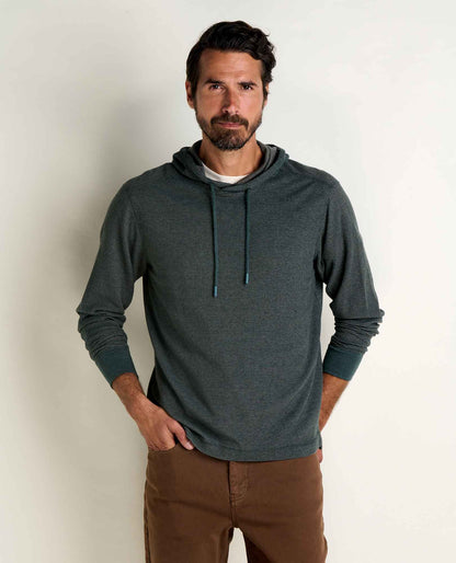 Men's Framer Eco-Friendly Waffle Hoodie - by Toad&Co Serrano Pattern | Toad&Co Men