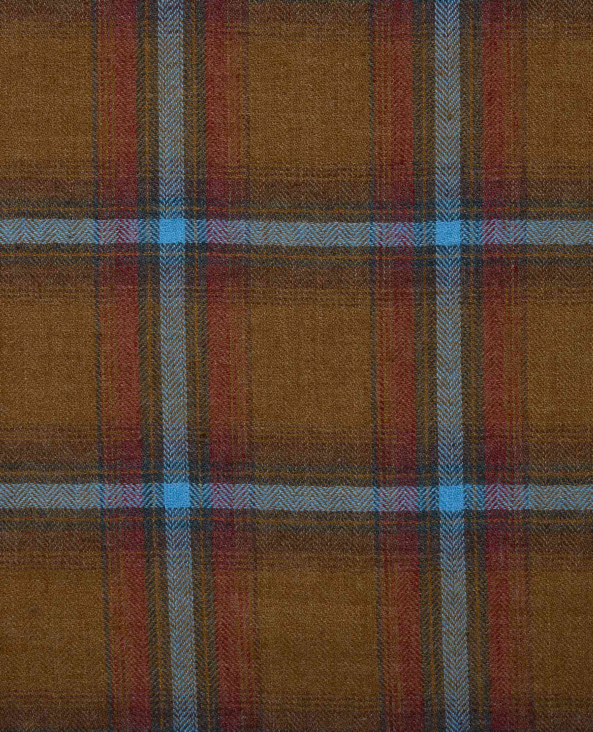 Airsmyth Men's Flannel Shirt - 100% Recycled by Toad&Co Honey Brown Pattern | Toad&Co Men
