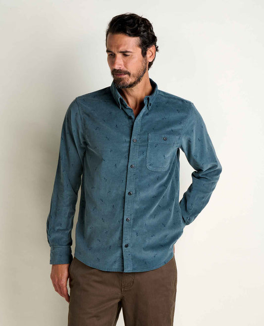Men's Scouter Corduroy Long Sleeve Shirt  | Toad&Co Men