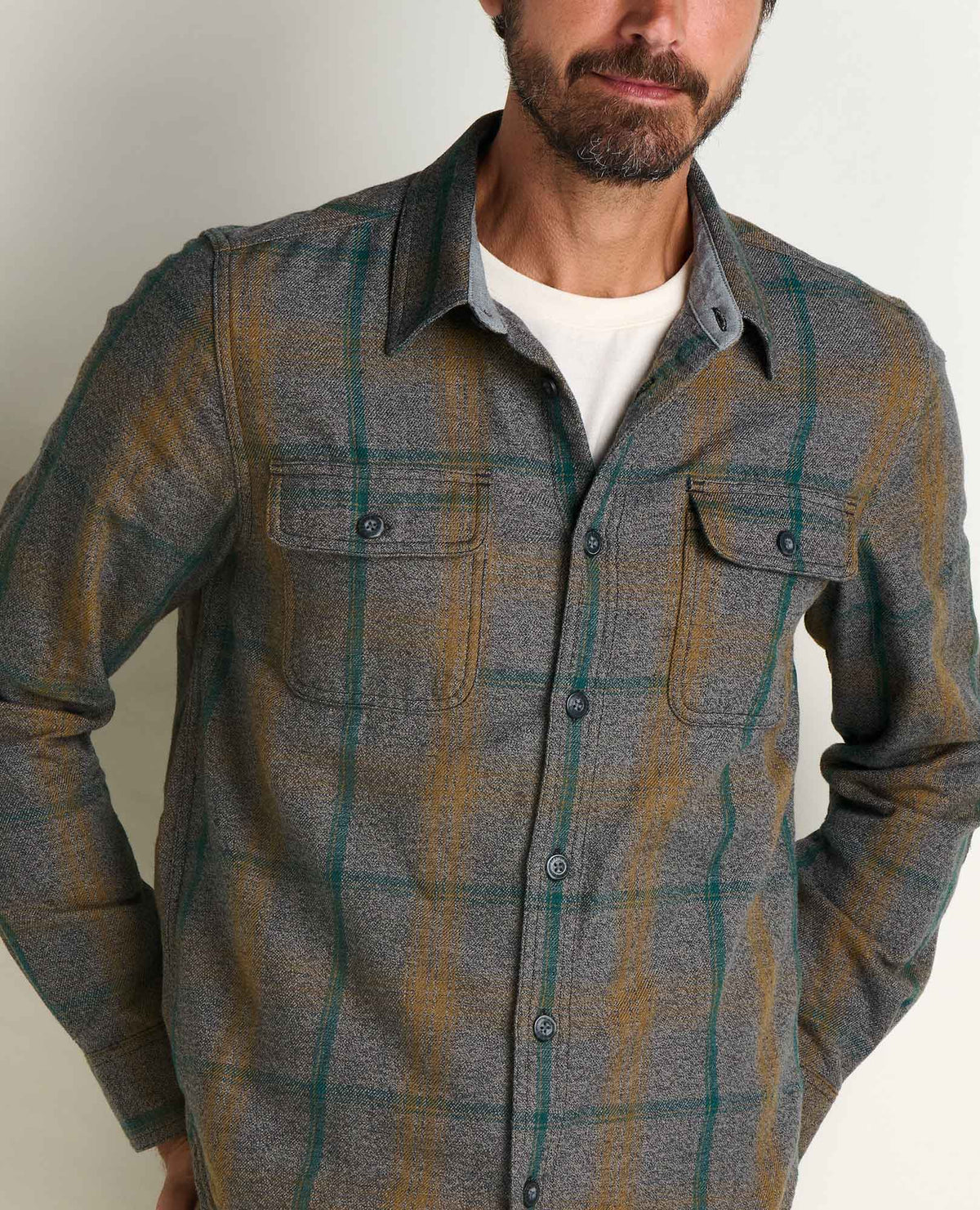 Men's Ranchero Long Sleeve Shirt - 100% Recycled by Toad&Co  | Toad&Co Men