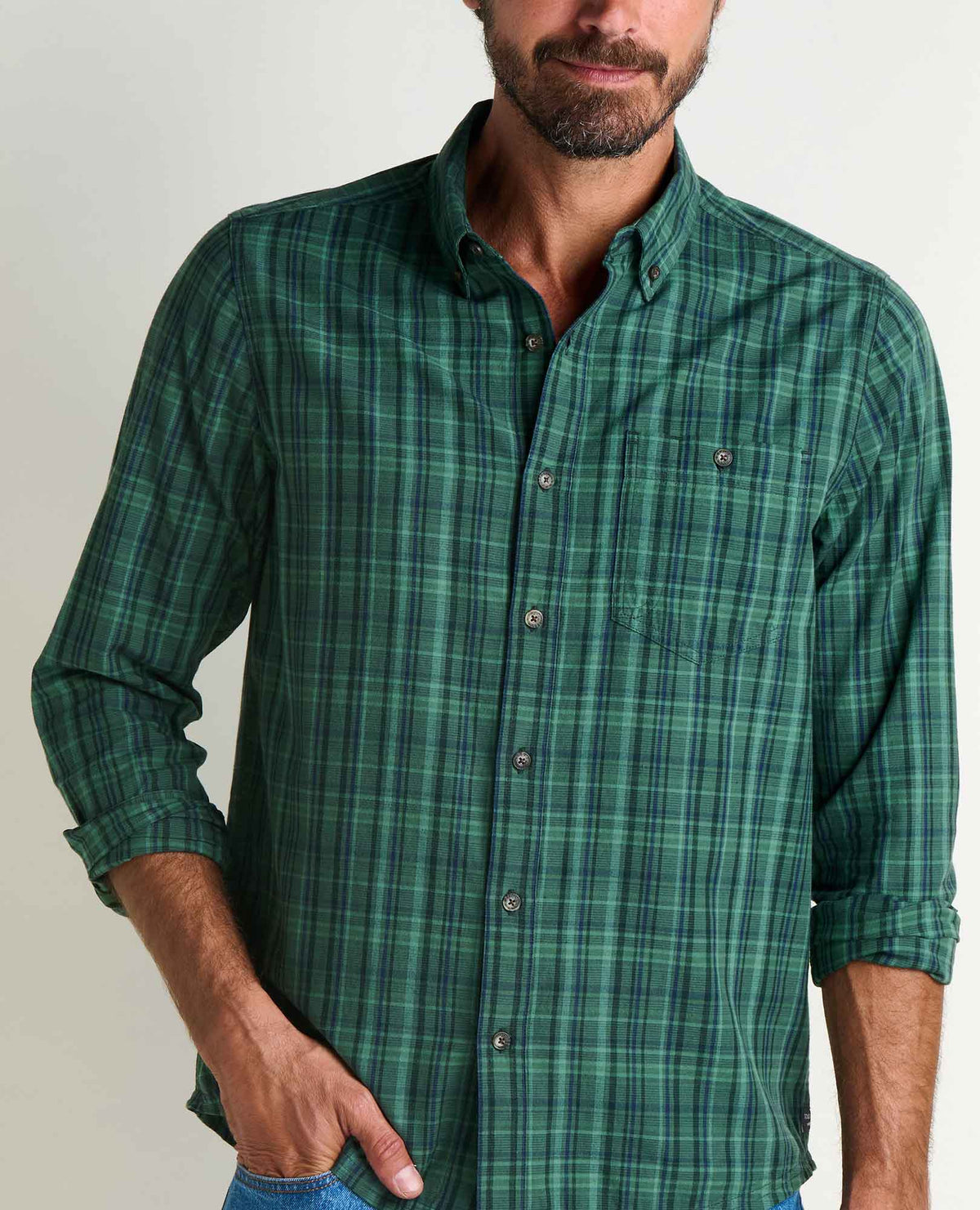 Men's Organic Cotton Long Sleeve Shirt  | Toad&Co Men