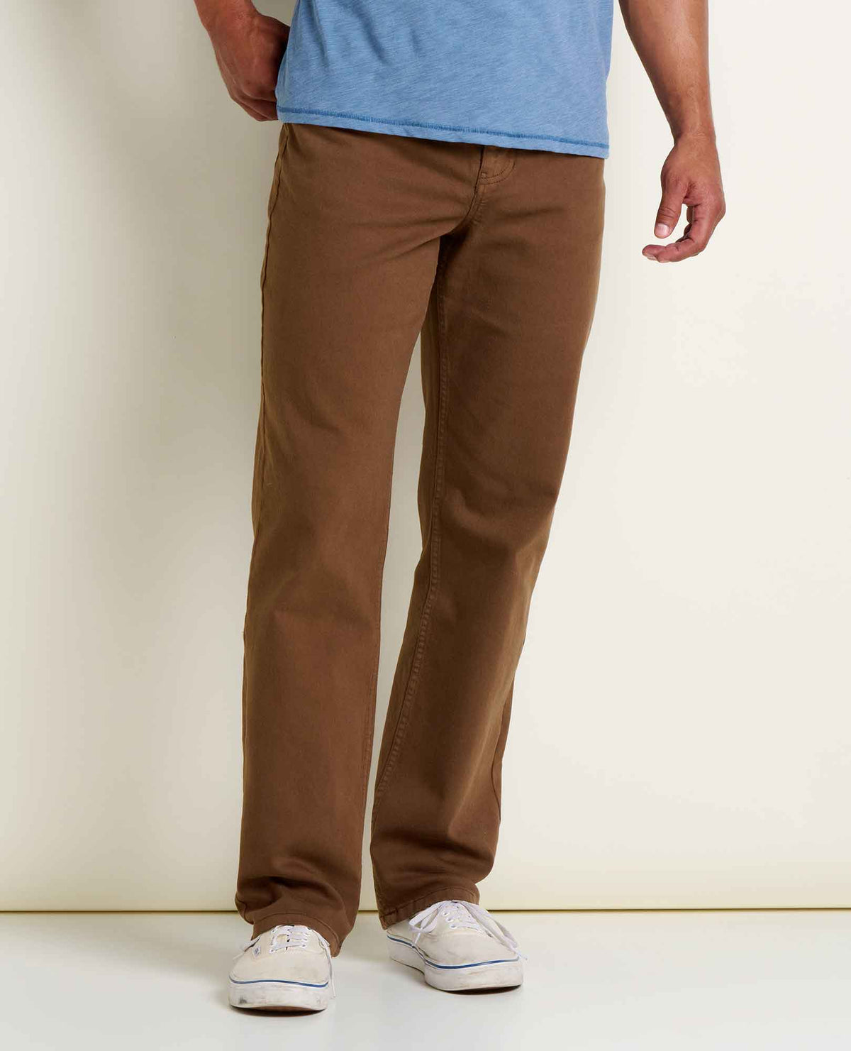 Balsam 5 Pocket Organic Cotton Jeans Earth | Toad&Co Men