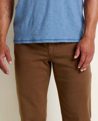 Balsam 5 Pocket Organic Cotton Jeans Earth | Toad&Co Men