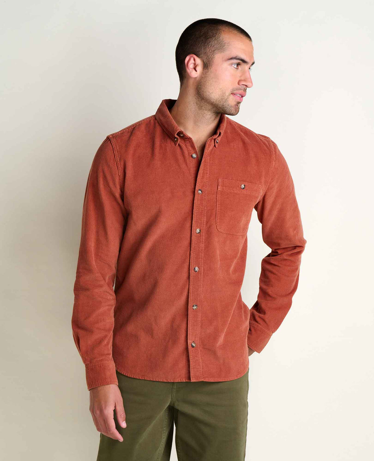 Men's Scouter Corduroy Long Sleeve Shirt  | Toad&Co Men