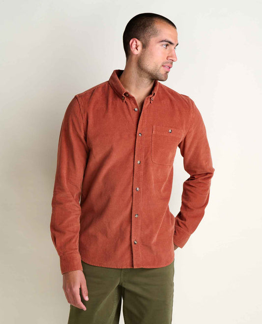 Men's Scouter Corduroy Long Sleeve Shirt  | Toad&Co Men