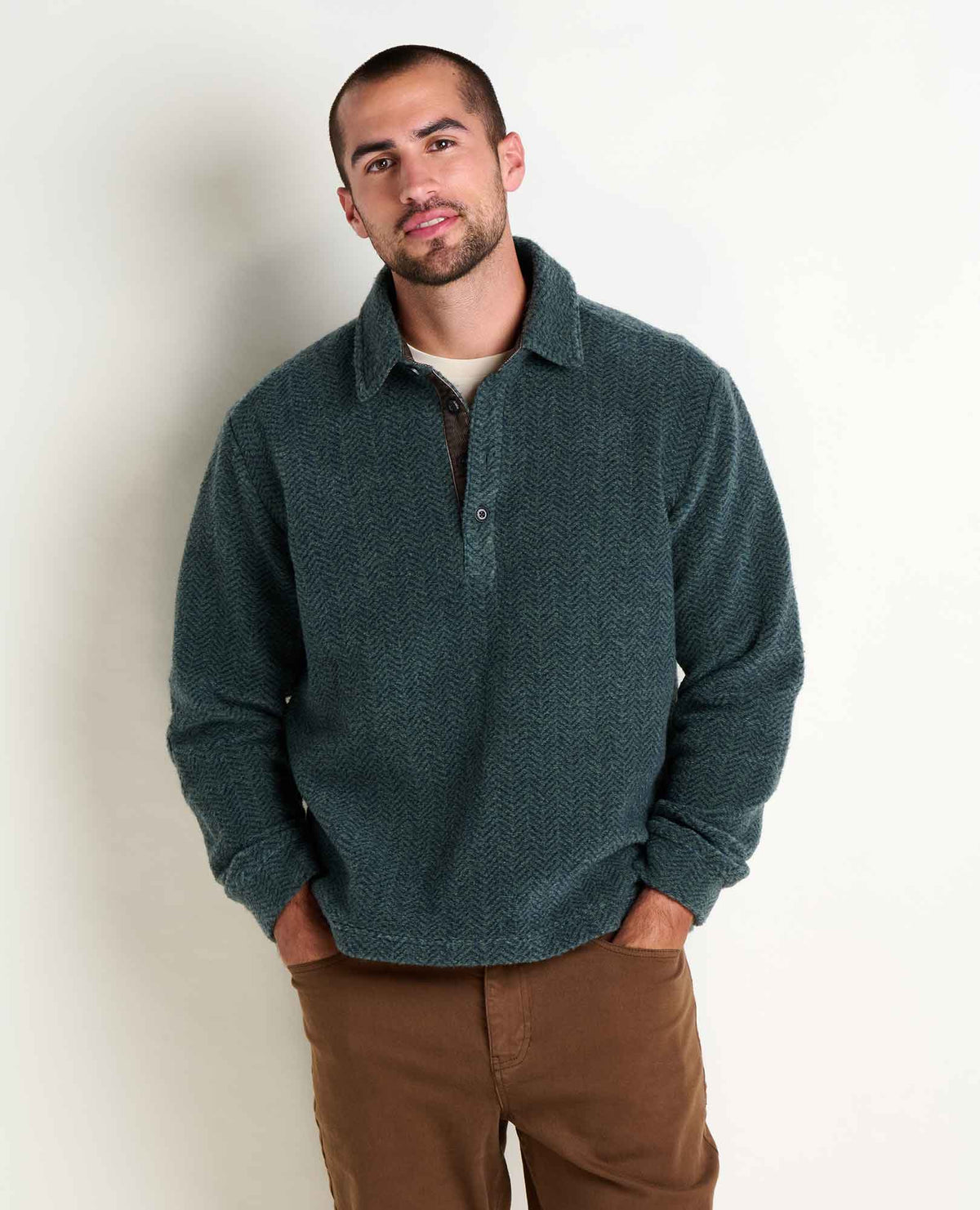 Men's Cabinside Fleece Pullover  | Toad&Co Men