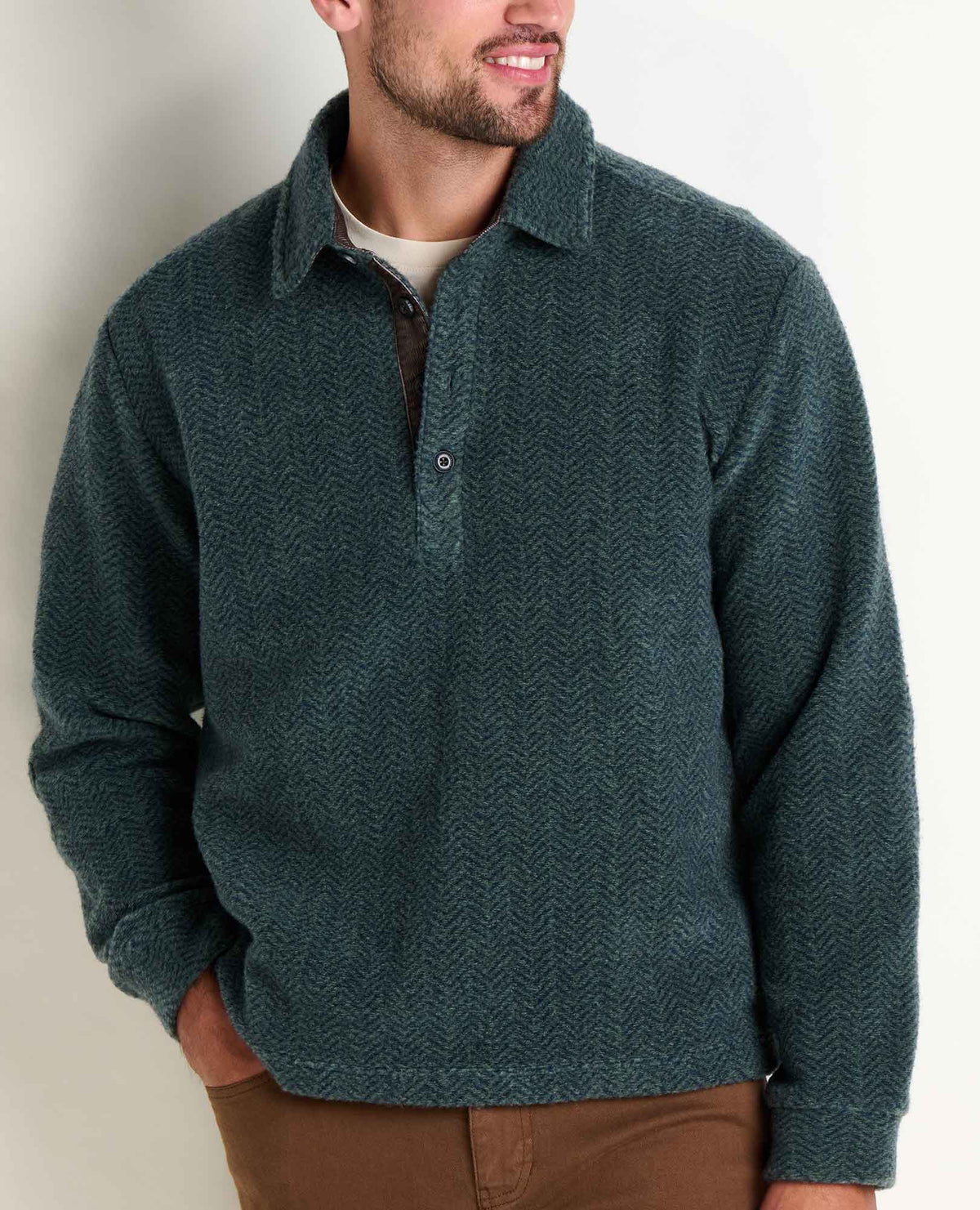 Men's Cabinside Fleece Pullover  | Toad&Co Men