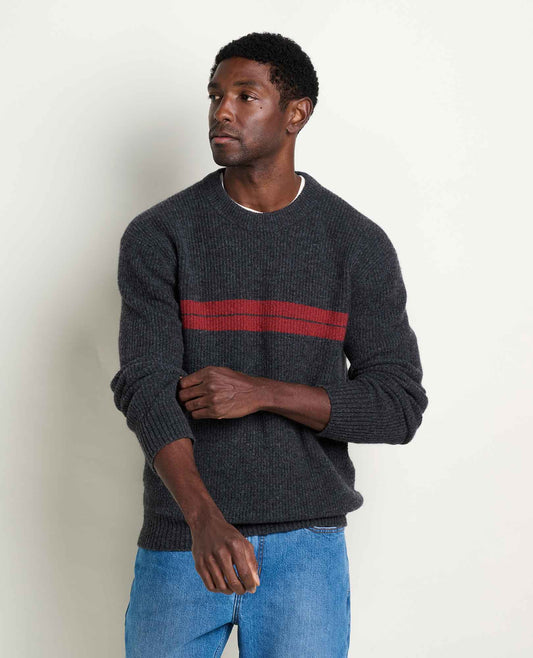 Men's Wasatch Crewneck Wool Sweater - Warm and Soft  | Toad&Co Men