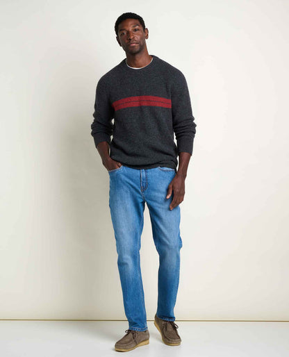 Men's Wasatch Crewneck Wool Sweater - Warm and Soft  | Toad&Co Men