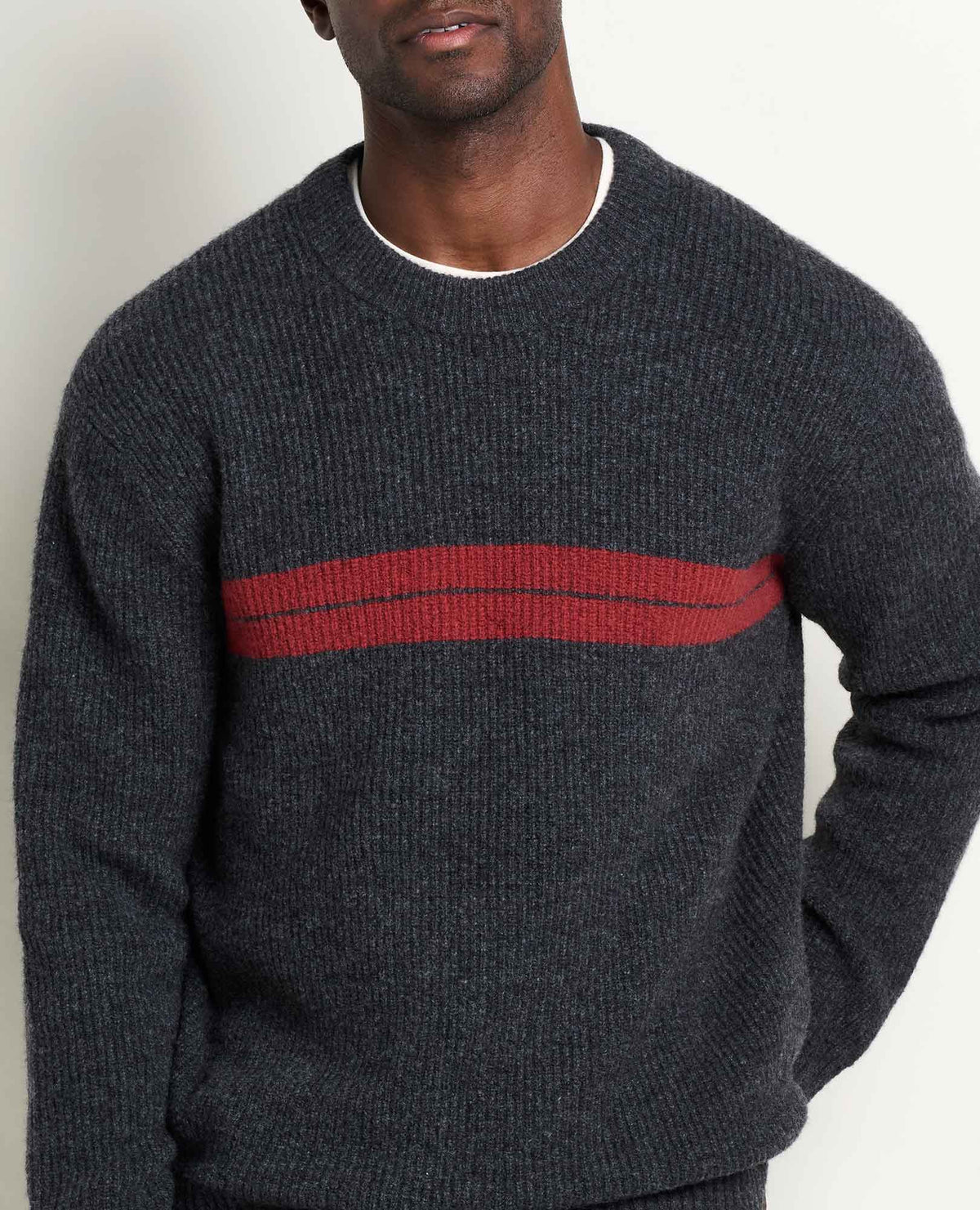 Men's Wasatch Crewneck Wool Sweater - Warm and Soft  | Toad&Co Men