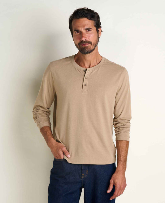Re-Form Long Sleeve Henley Tee  | Toad&Co Men