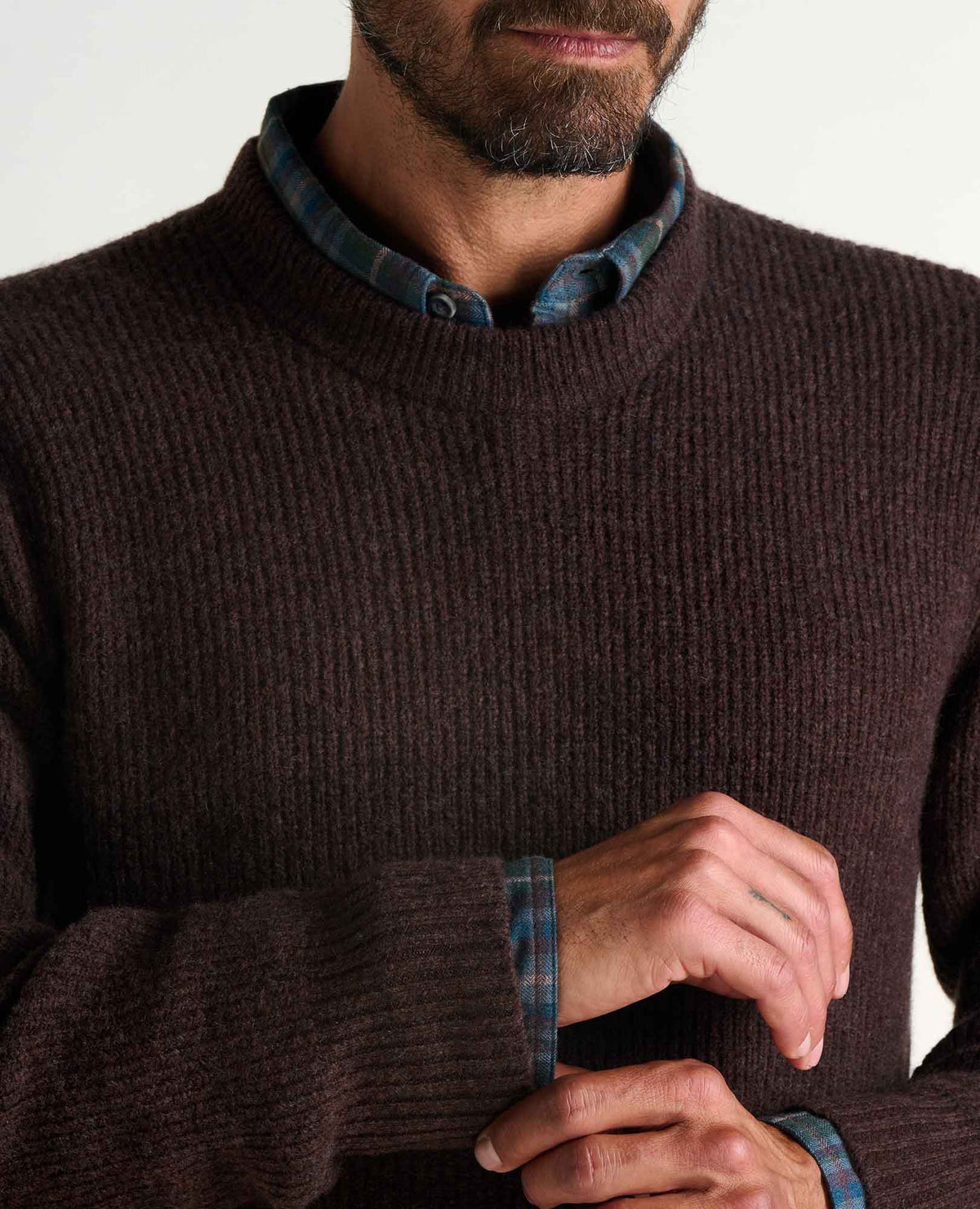 Men's Wasatch Crewneck Wool Sweater - Warm and Soft  | Toad&Co Men