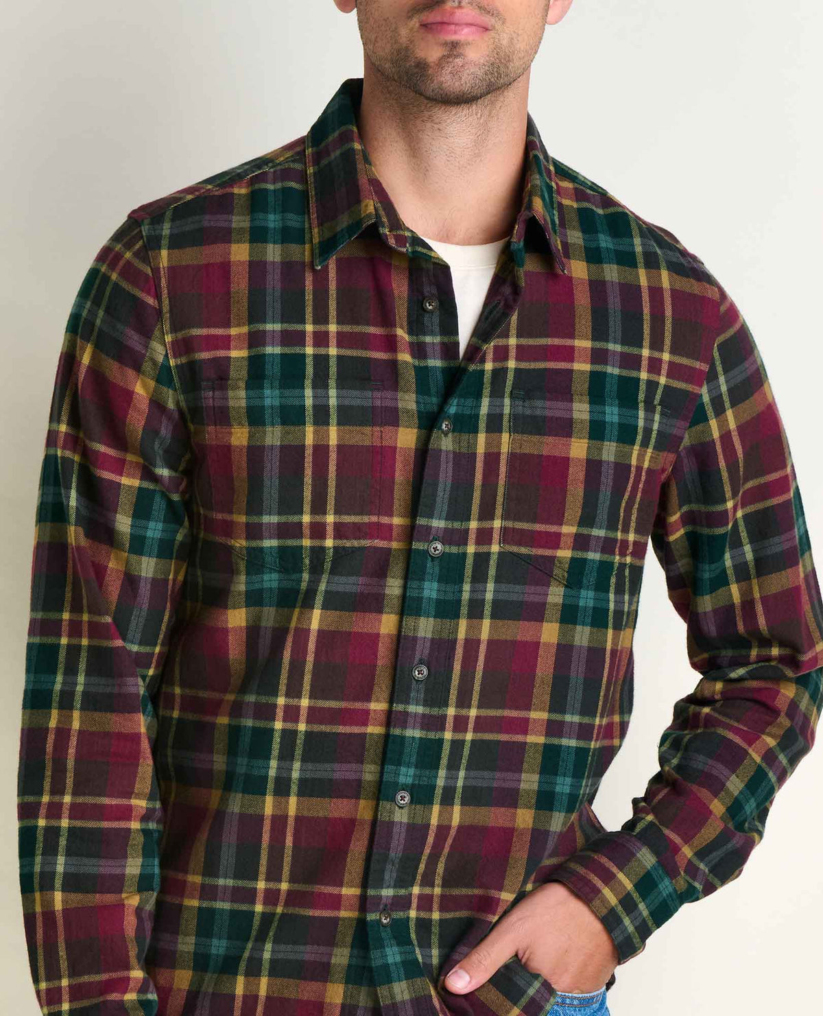 Men's Pinevale Midweight Organic Cotton Flannel  | Toad&Co Men