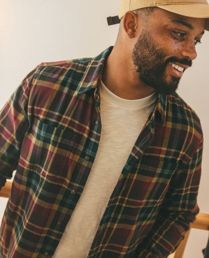 Men's Pinevale Midweight Organic Cotton Flannel  | Toad&Co Men