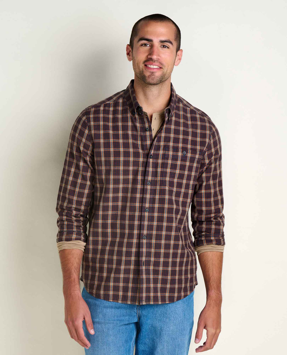 Men's Organic Cotton Long Sleeve Shirt  | Toad&Co Men