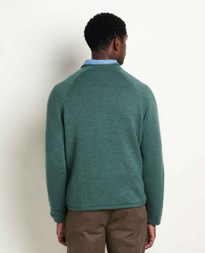 Men's Alpineglo Roll Neck Sweater - Organic Cotton & Wool  | Toad&Co Men
