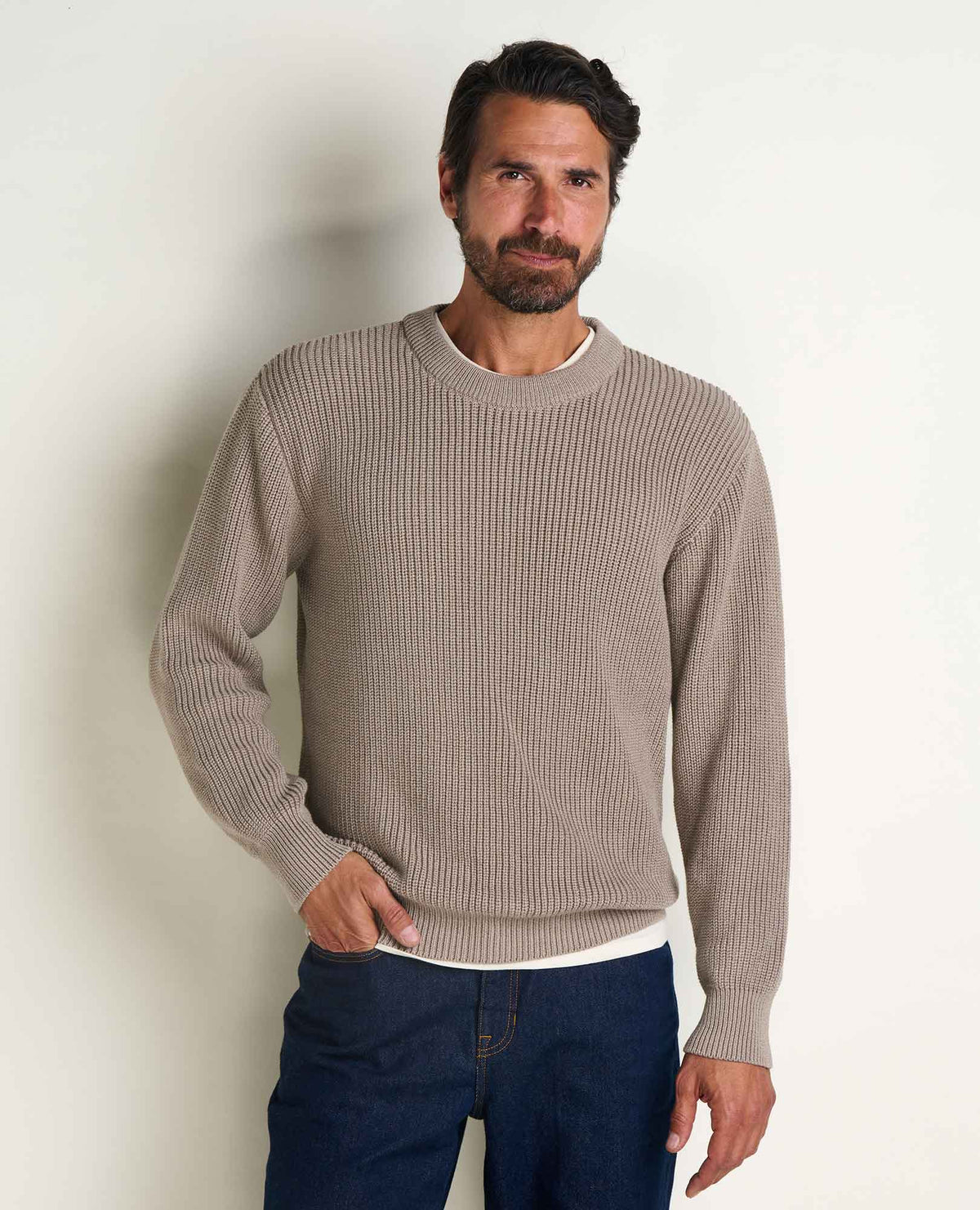 Butte Crew Sustainable Men's Sweater  | Toad&Co Men