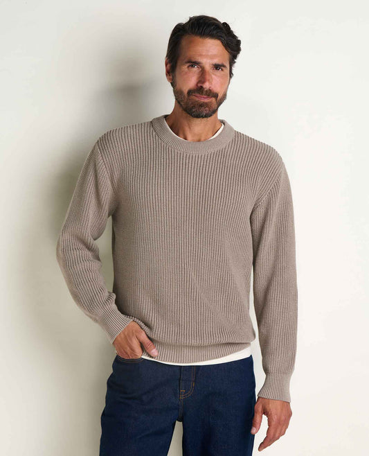 Butte Crew Sustainable Men's Sweater  | Toad&Co Men