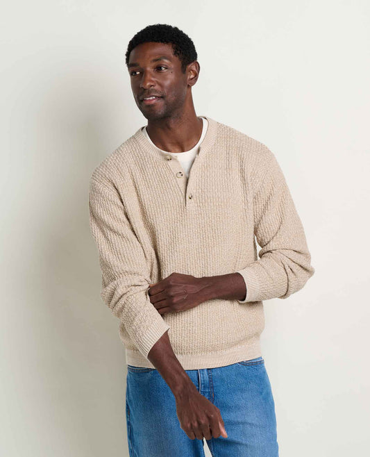 Canoe Henley Sweater  | Toad&Co Men
