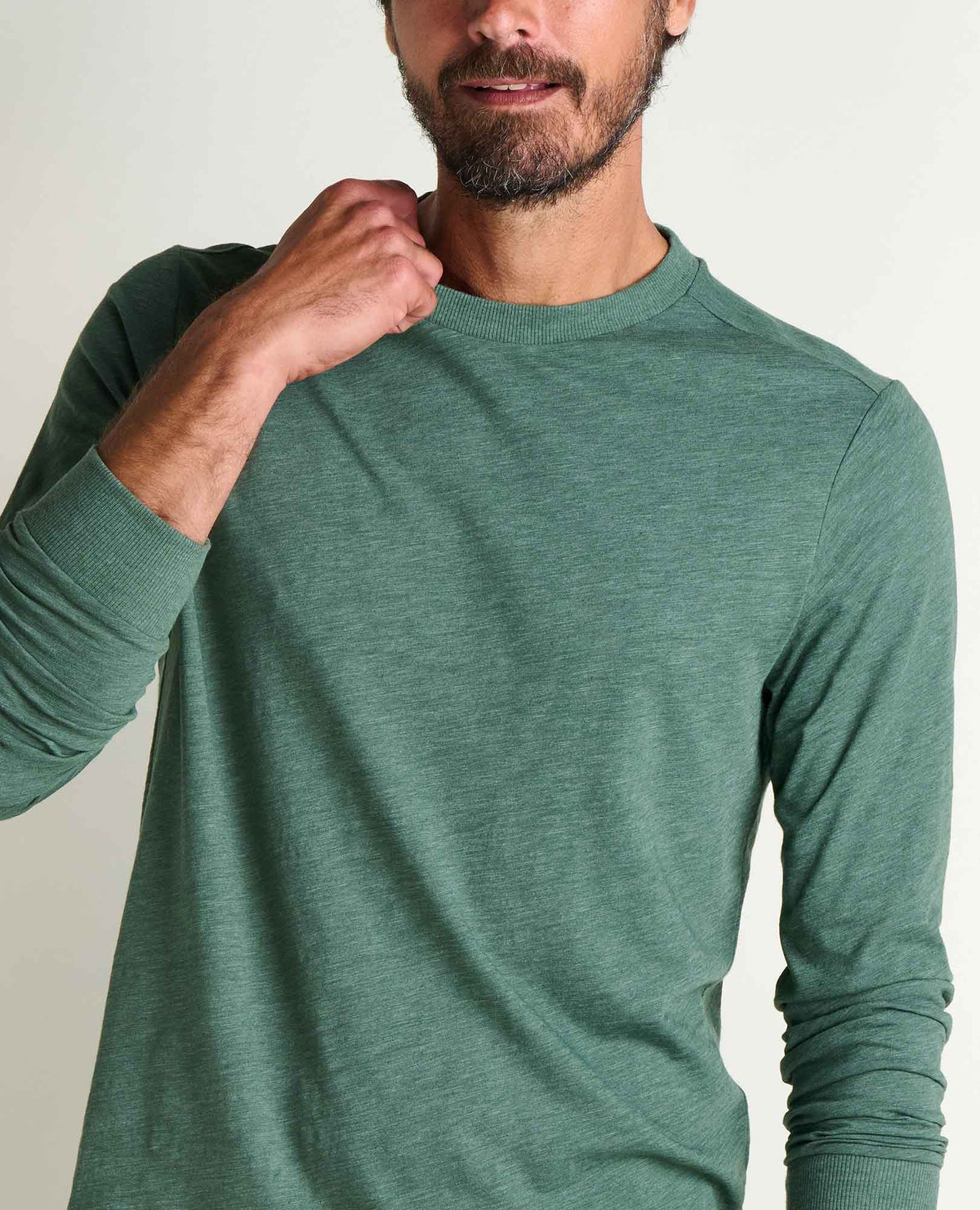 Men's Boundless Jersey Long Sleeve Crew  | Toad&Co Men