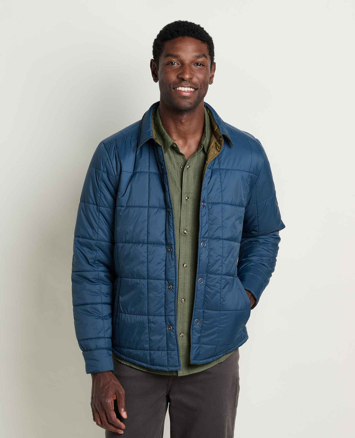 Men's Roame Quilted and Insulated Shirt Jacket  | Toad&Co Men