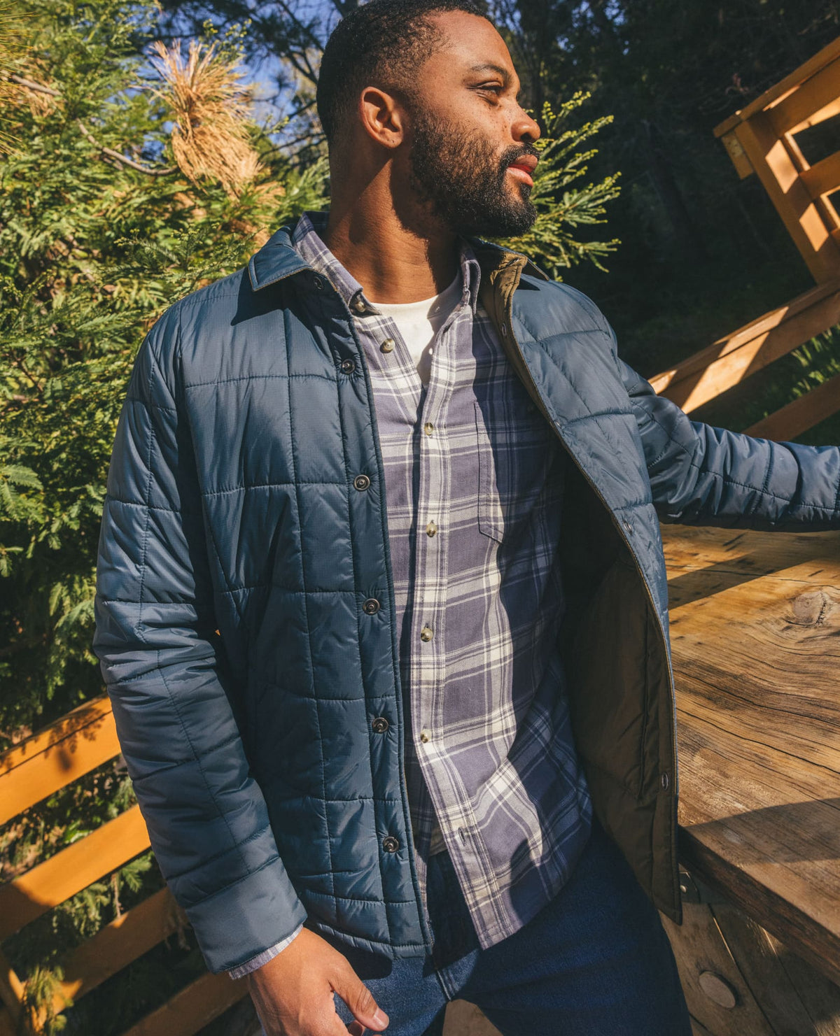 Men's Roame Quilted and Insulated Shirt Jacket  | Toad&Co Men