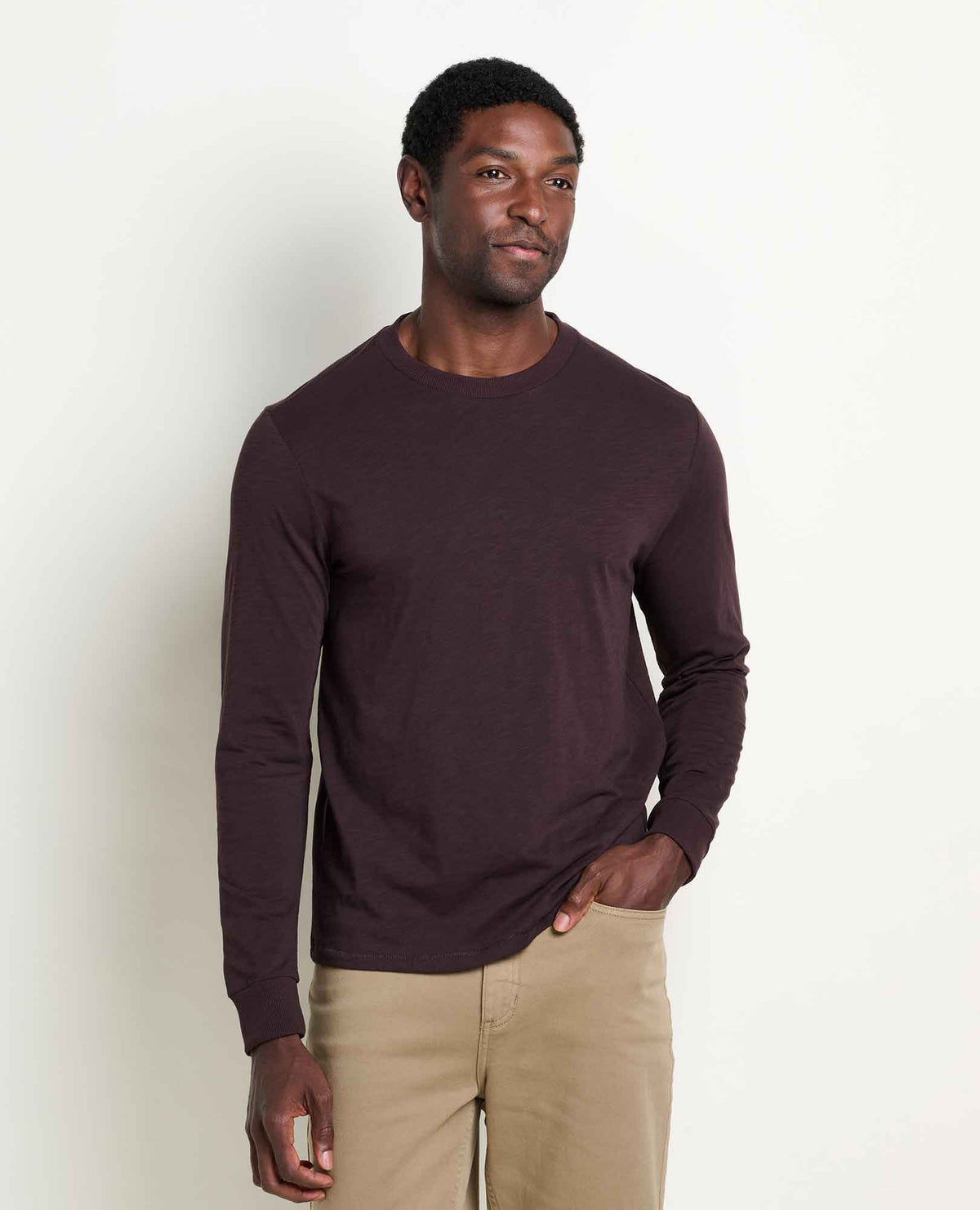 Men's Boundless Jersey Long Sleeve Crew  | Toad&Co Men