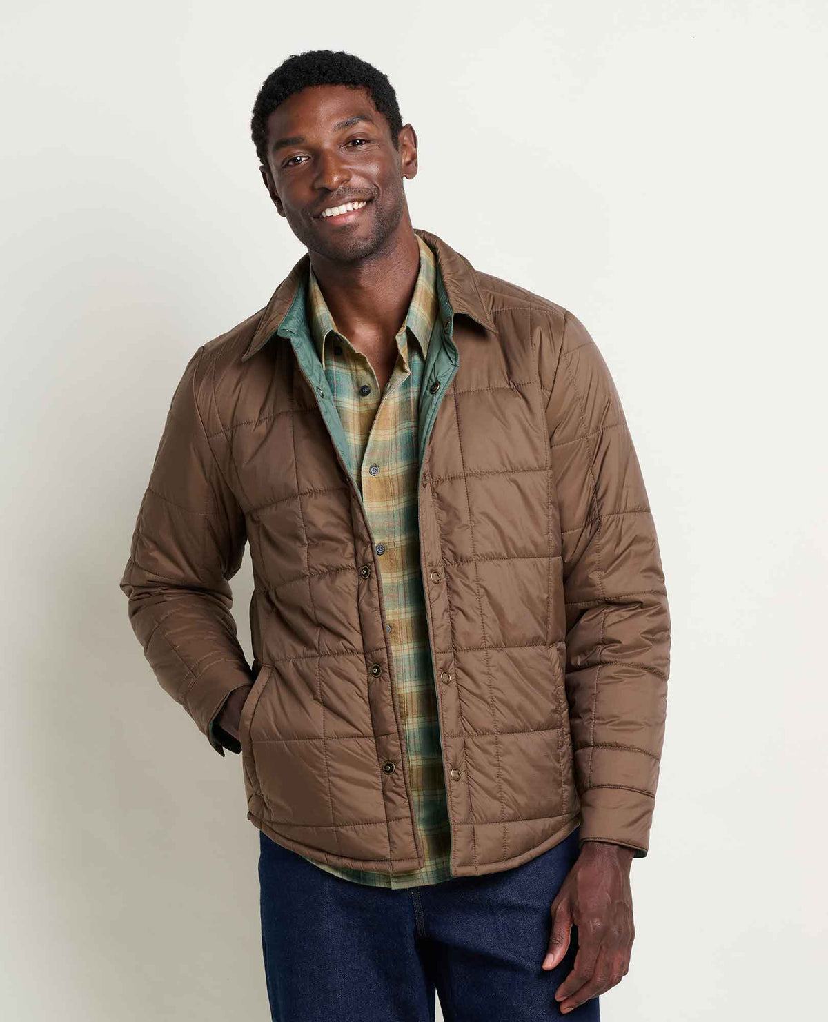 Men's Roame Quilted and Insulated Shirt Jacket  | Toad&Co Men